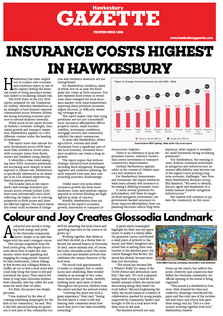 Hawkesbury Gazette — February 2026