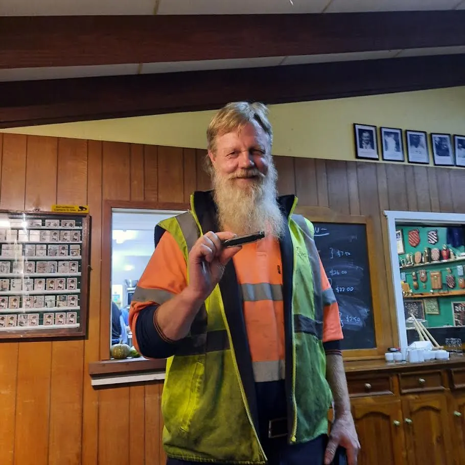 A love story… James and his harmonica