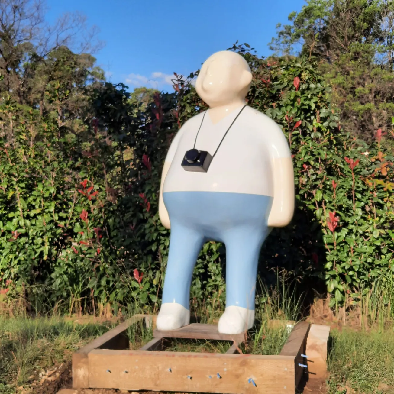 The Whistling Tourist at Mountain Lagoon