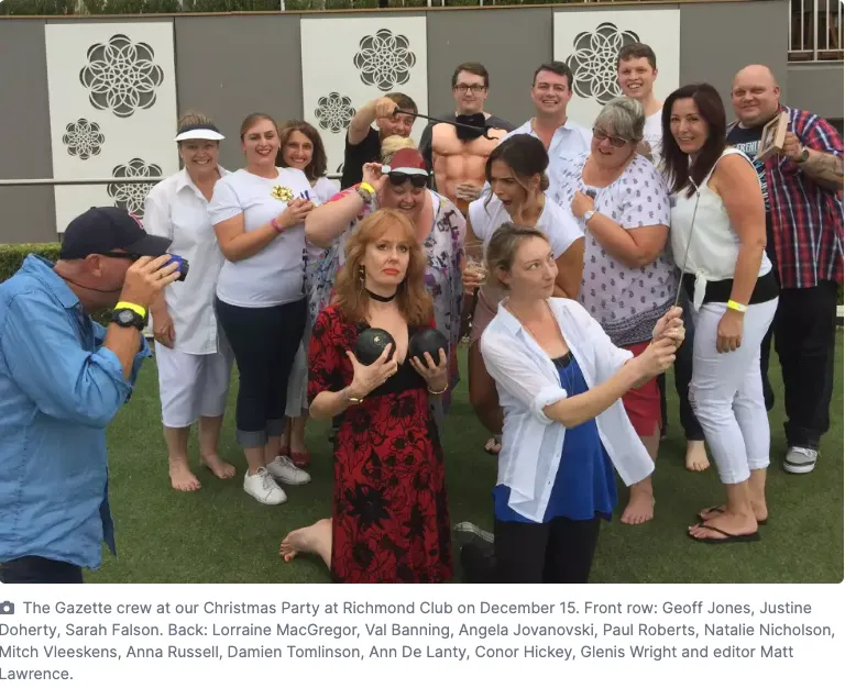 "So much of my life happened at the Gazette"