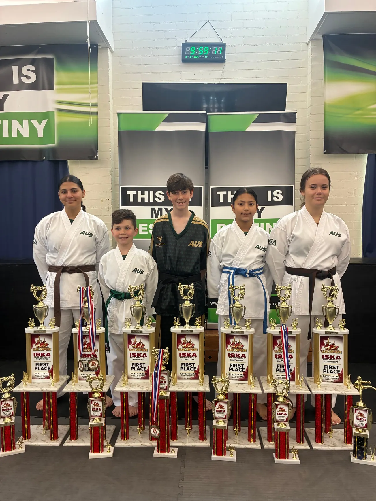 Local students shine on international stage at US Open Martial Arts Tournament