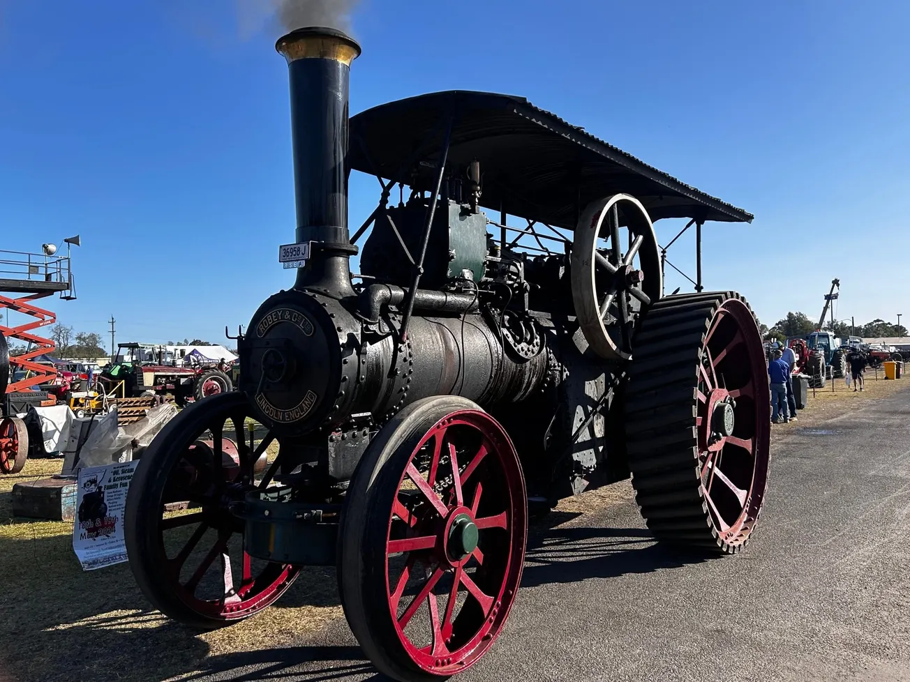 The Clarendon Classic. Engines, history and community spirit power