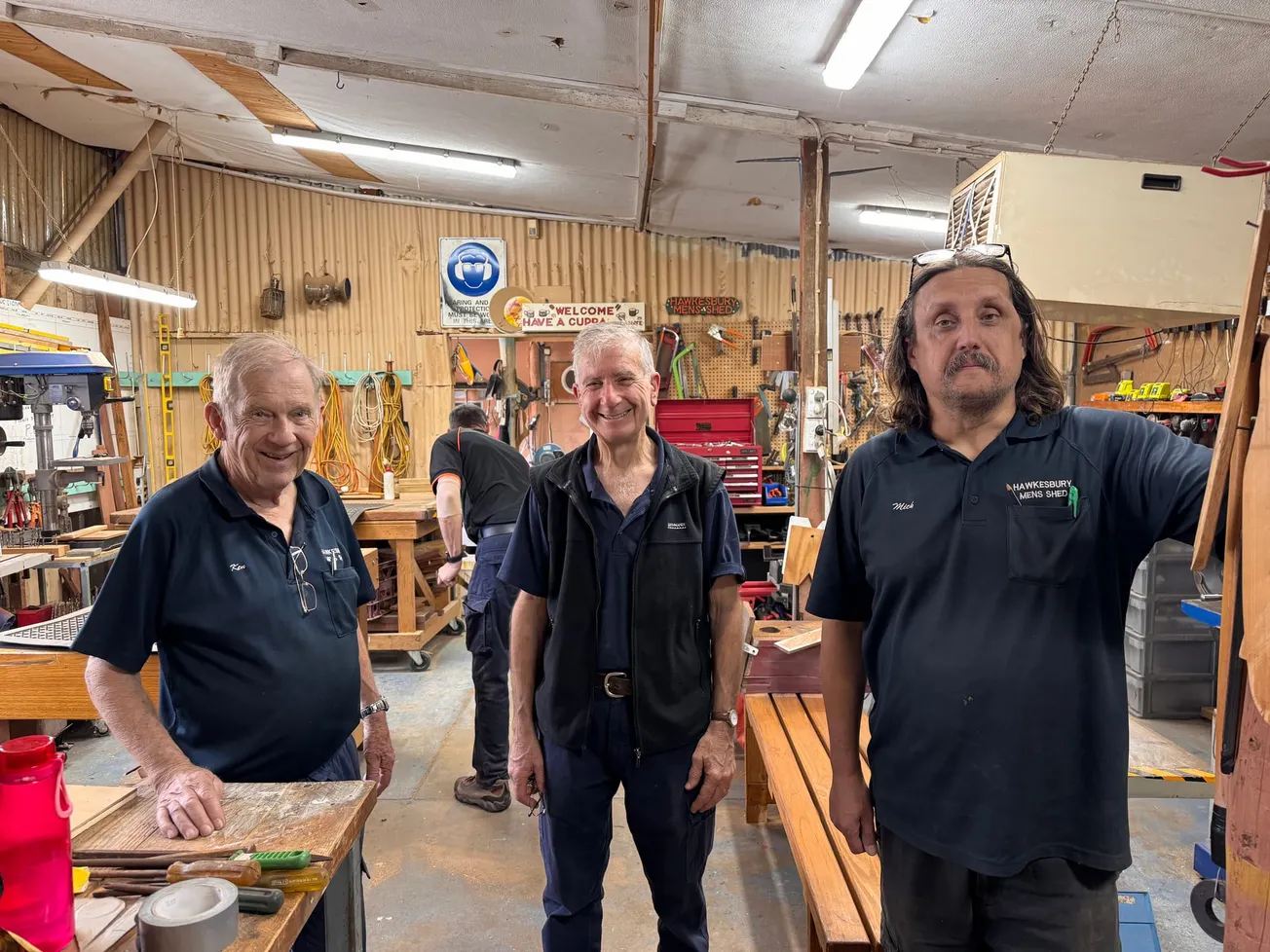 Building More Than Benches: The Men’s Shed in Richmond