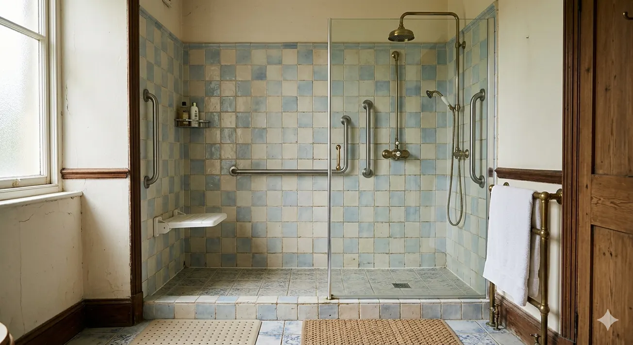 Showering Free Again