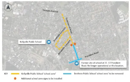 School Zone Changes Planned for Kellyville Roads
