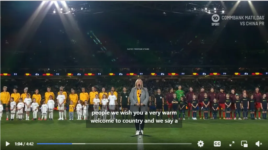 Welcome to Country  and Acknowledgement of Country