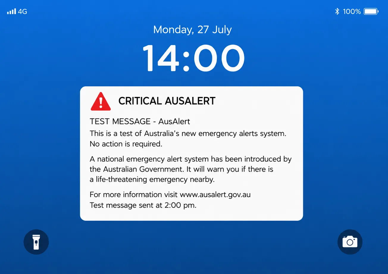 Did You Receive the AusAlert Test?