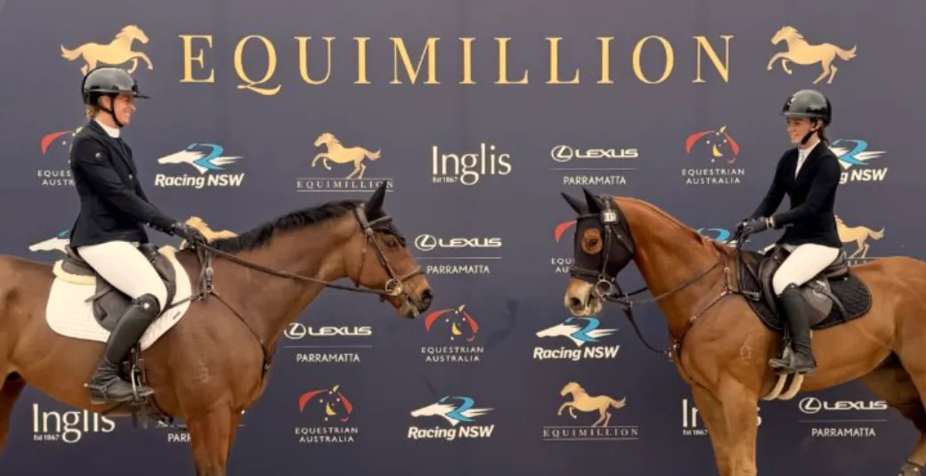 Champion ribbon for Hawkesbury rider at Equimillion