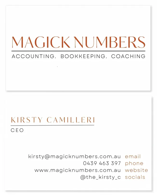 Magick Numbers Accounting