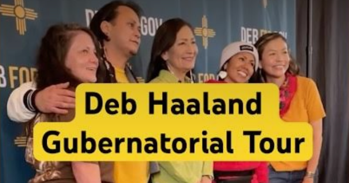 Deb Haaland Gubernatorial Tour