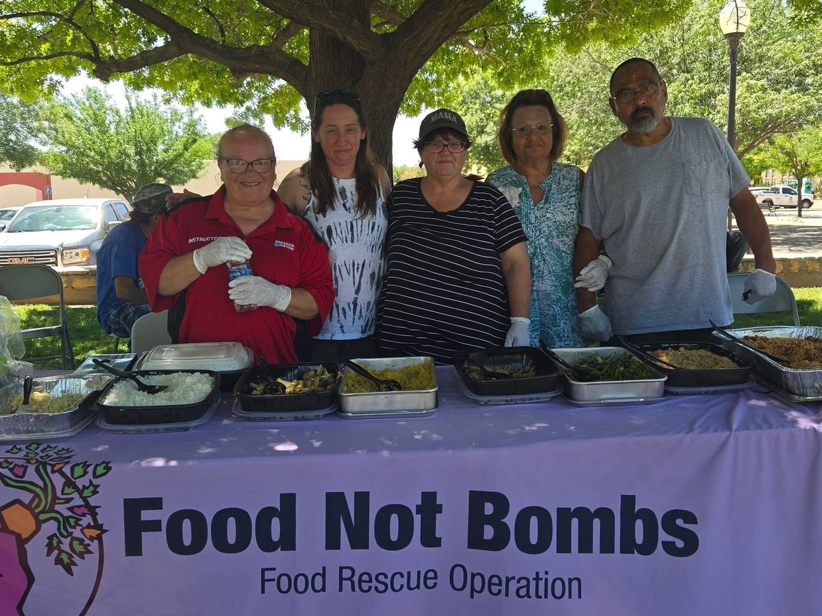 Food Not Bombs Roswell sues city over right to share food with unhoused people