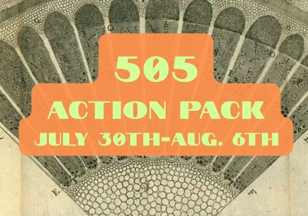 Actionizing Yourself: 505Action Pack July 30-Aug 6th