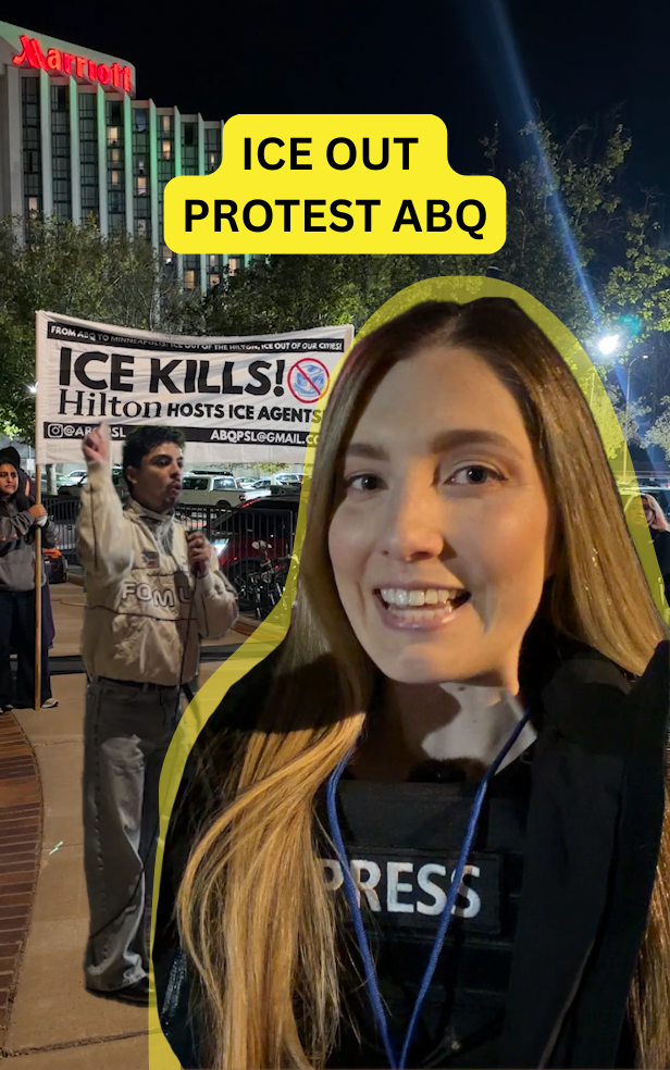 ICE OUT Protest at Albuquerque Hilton