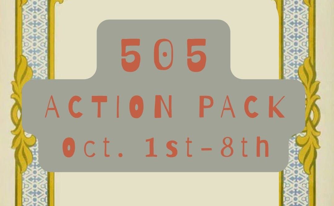 It's Sweater Weather: 505Action Pack Oct. 1st-8th