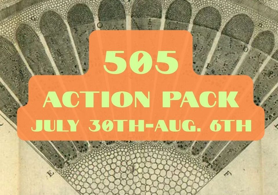 Actionizing Yourself: 505Action Pack July 30-Aug 6th