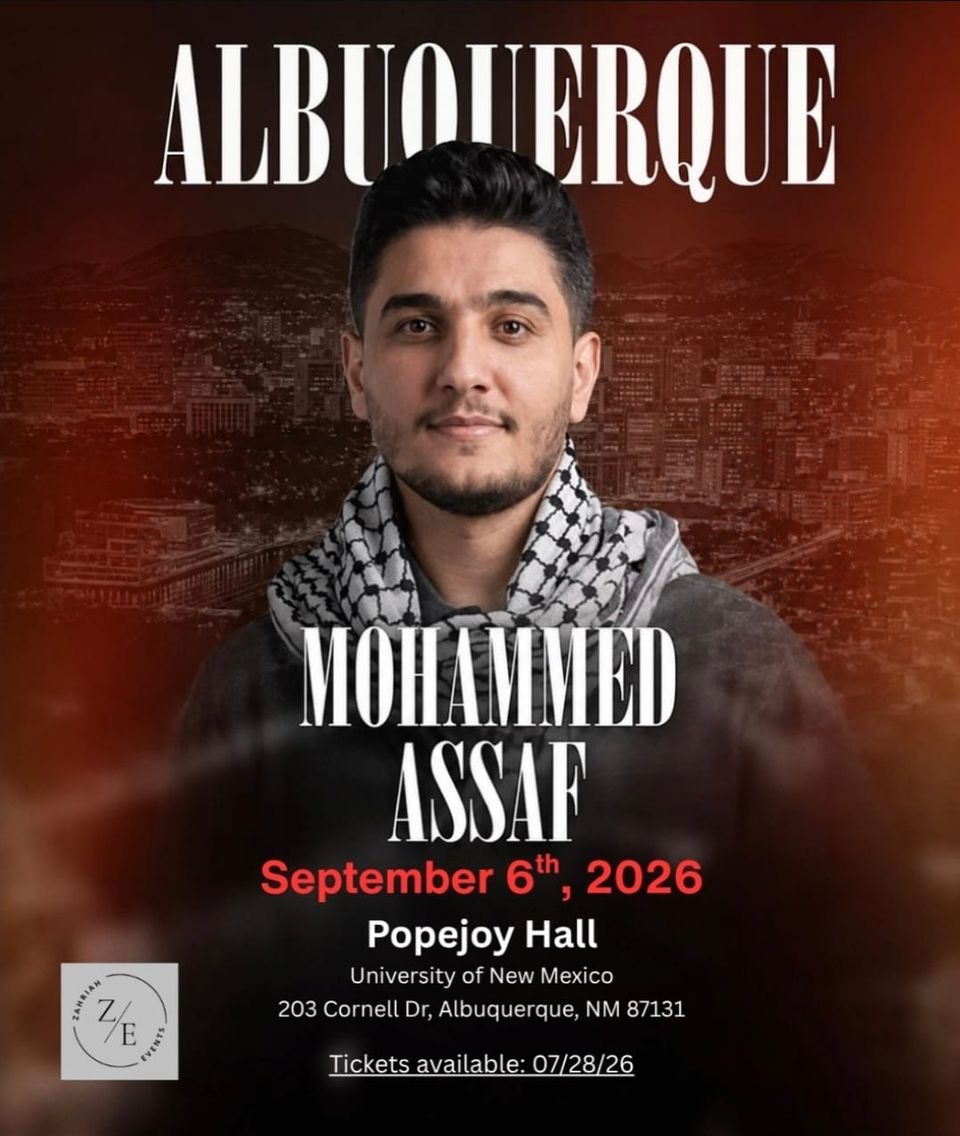 Palestinian singer begins U.S. leg of North American tour in Albuquerque