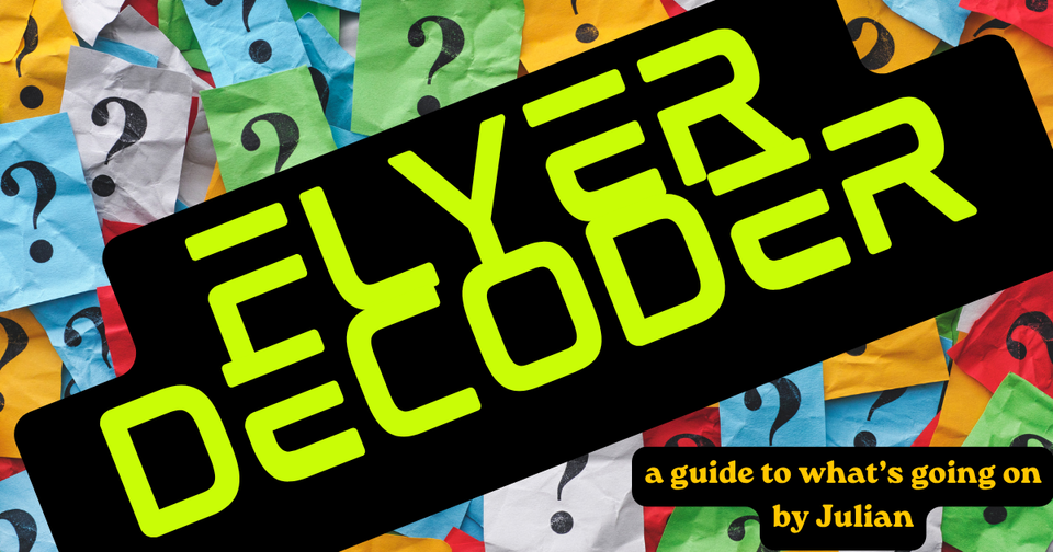 It’s time for Flyer Decoder!