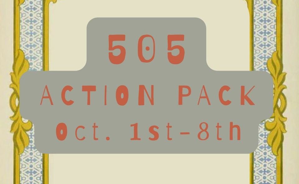 It's Sweater Weather: 505Action Pack Oct. 1st-8th