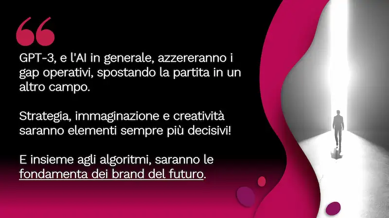 L'uomo e gli algoritmi saranno le fondamenta dei brand del futuro