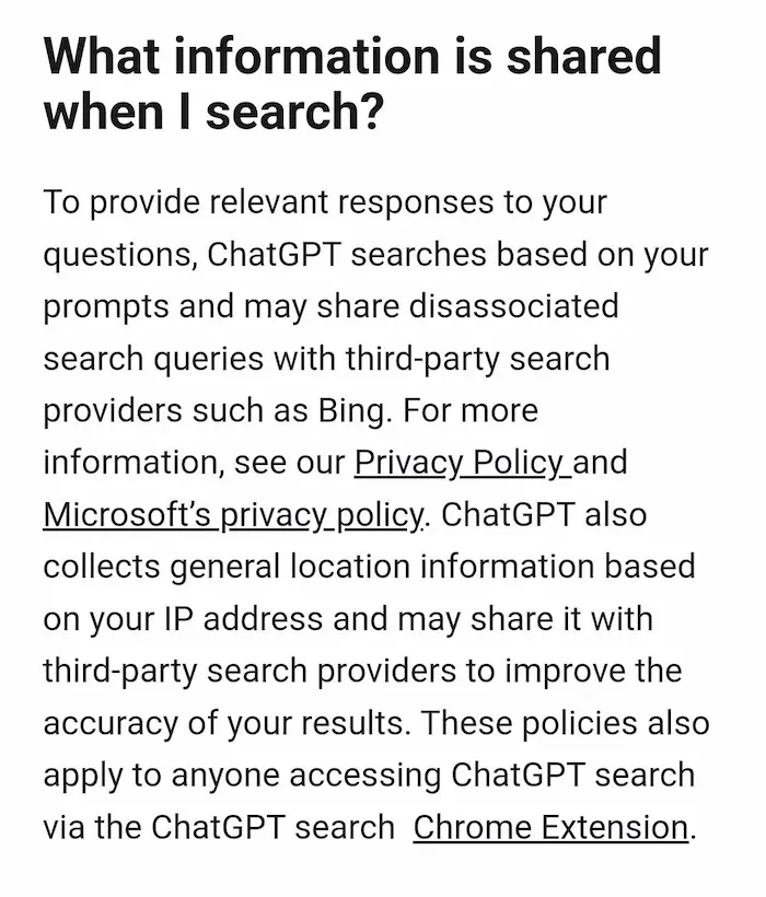La ricerca su ChatGPT non è SearchGPT