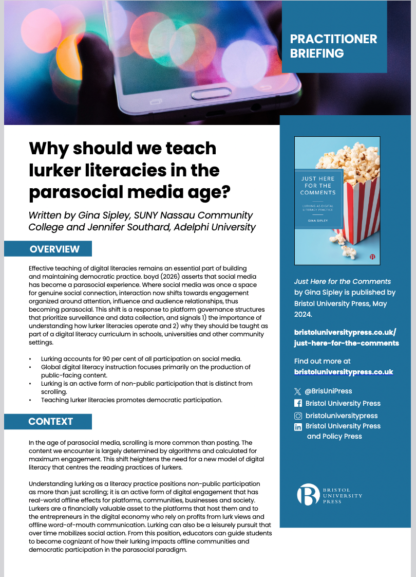 First Page of the Practitioner Briefing