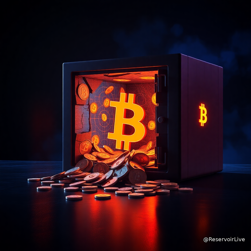 Graphique montrant la chute de 99 % du token BALA suite à l'exploit du protocole Balance adossé au Bitcoin
