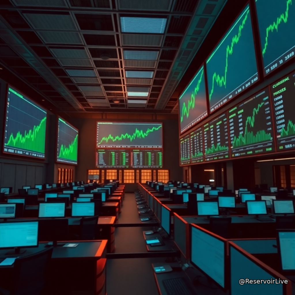 Graphique montrant l'évolution du volume de trading et des revenus de Coinbase au Q2 2026