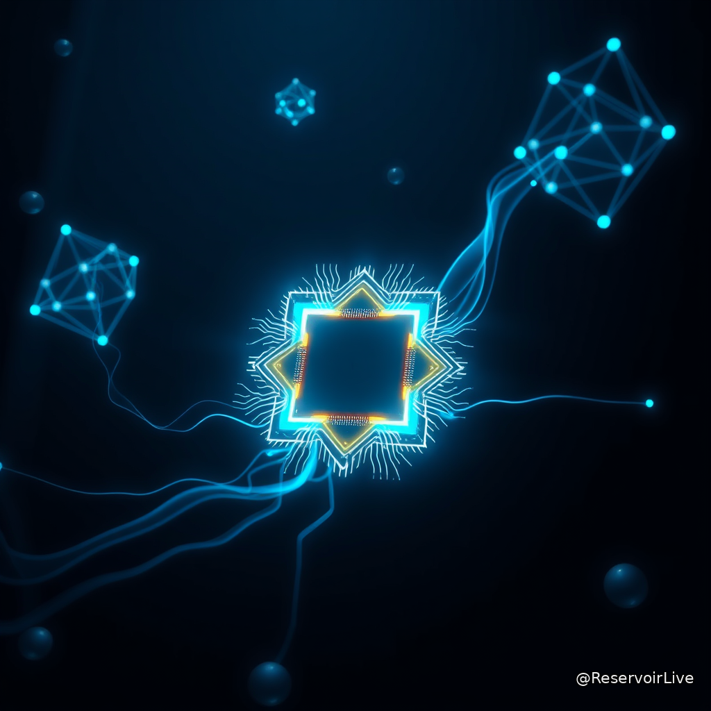 Illustration représentant les trois axes de développement d'Ethereum : sécurité quantique, confidentialité et intelligence artificielle