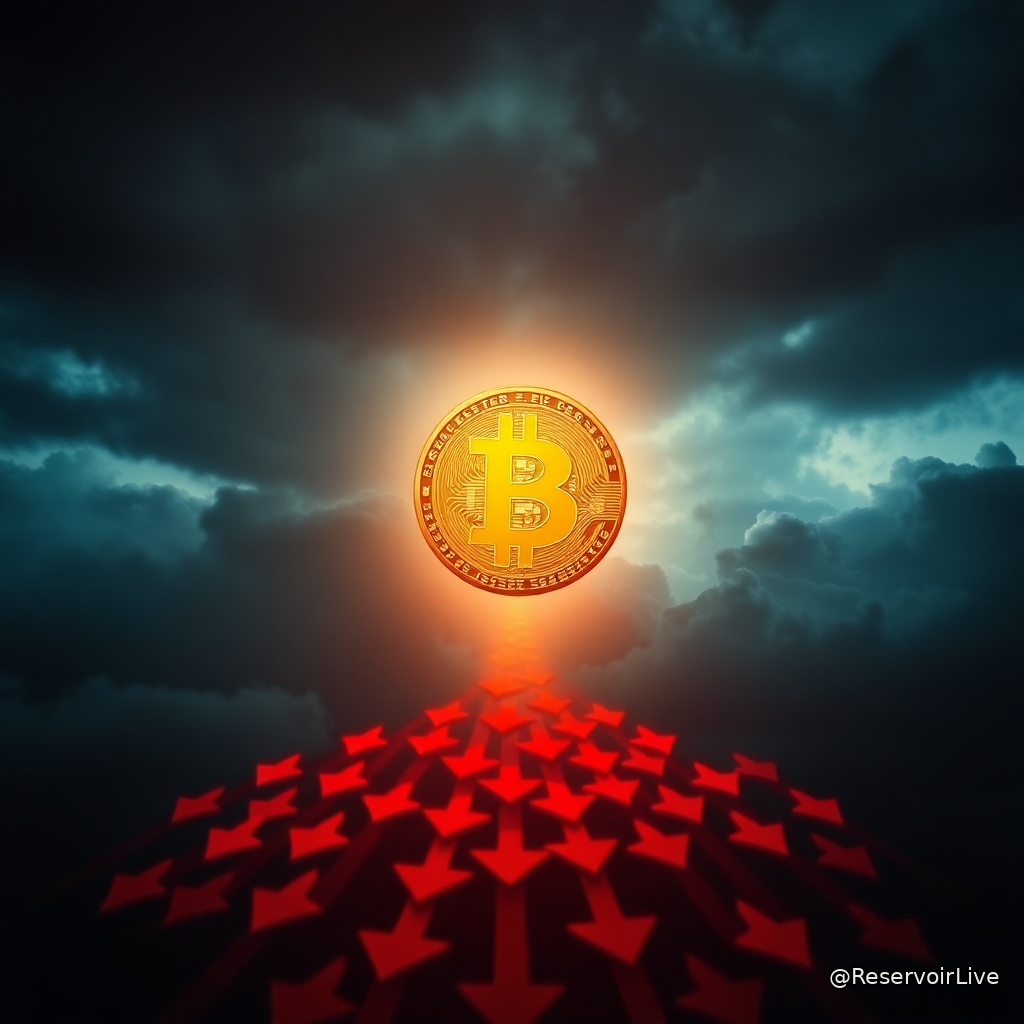 Graphique du prix du Bitcoin atteignant 72 000 dollars avec indicateurs de volume et liquidation de shorts