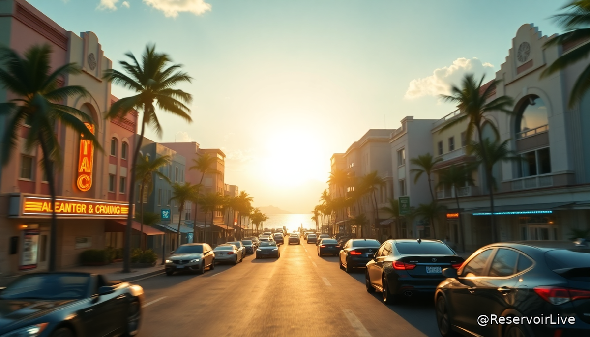 Capture d'écran du gameplay officiel de GTA 6 montrant Vice City et les protagonistes Jason et Lucia