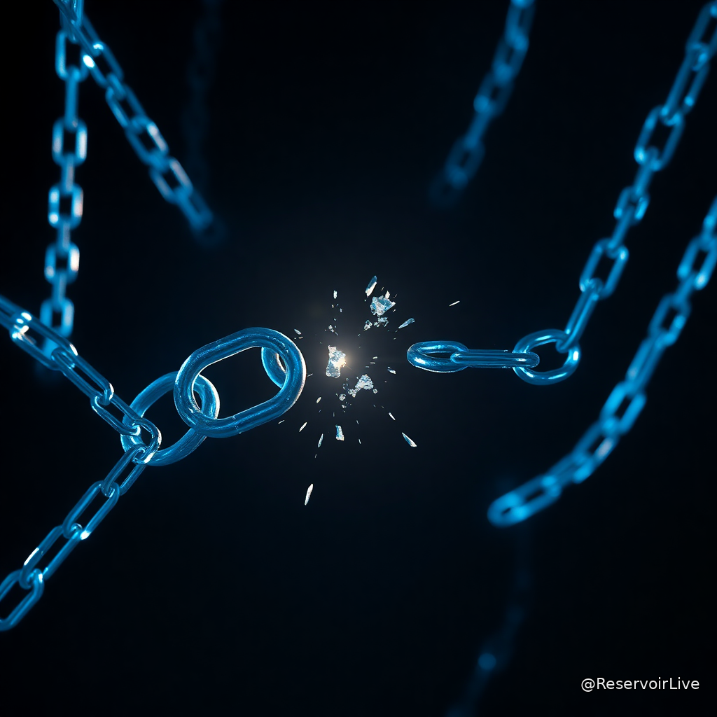 Illustration d'un exploit de sécurité affectant la blockchain Cronos et sa plateforme Tectonic