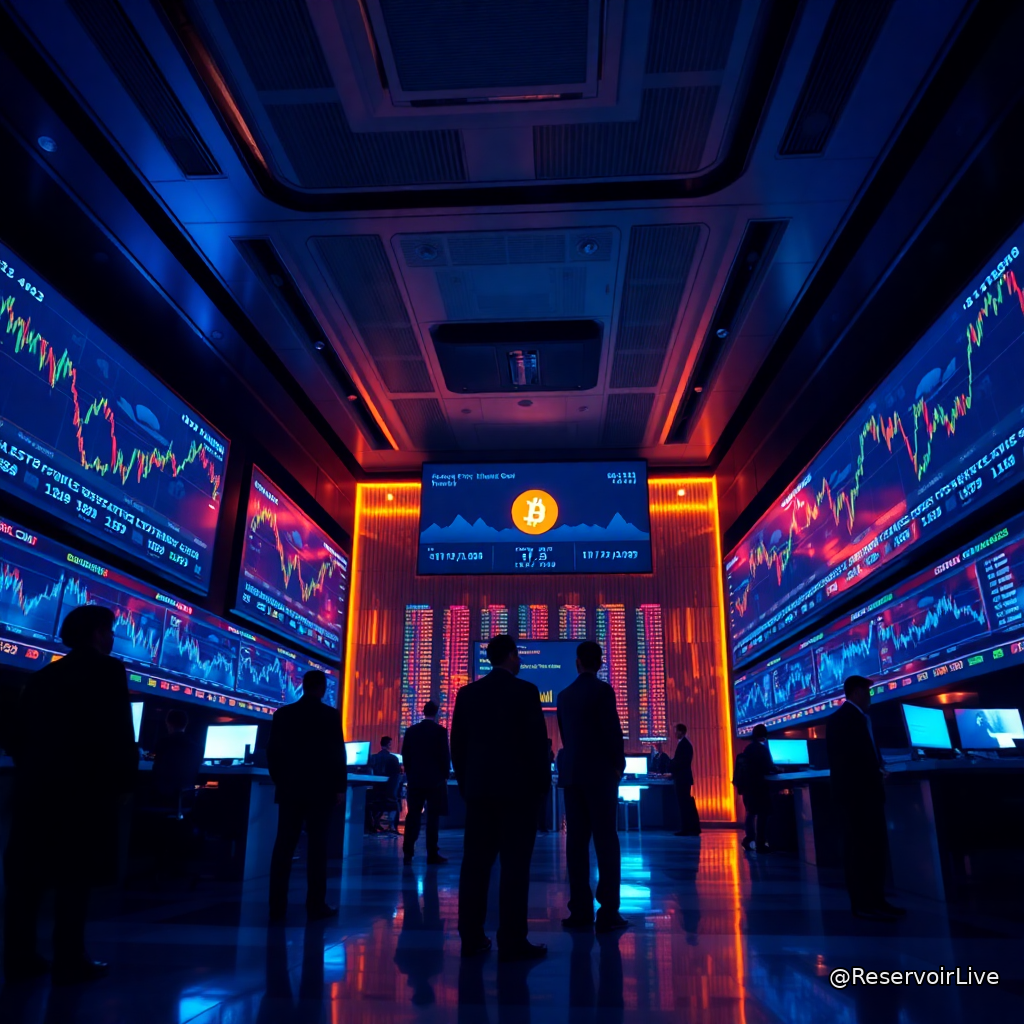 Graphique montrant les flux d'entrées record de 731 millions de dollars vers les ETF Bitcoin avec prix BTC à 81 253 dollars