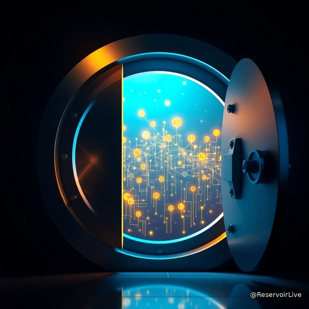 Logo OpenReserve et Revolut avec fond représentant les services bancaires et crypto intégrés
