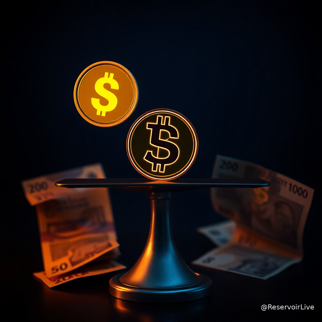 Représentation graphique de la relation entre adoption des stablecoins et dépréciation des devises dans les économies émergentes
