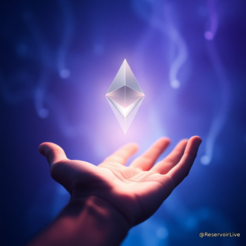 Schéma conceptuel de l'EIP-8141 montrant le paiement des frais de gaz Ethereum sans détention d'ETH