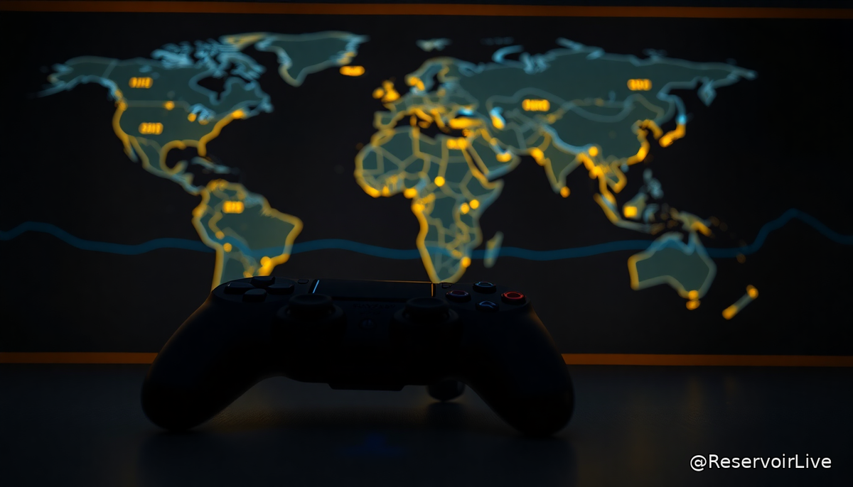 Logo GTA 6 avec calendrier de sortie mondiale et fuseaux horaires