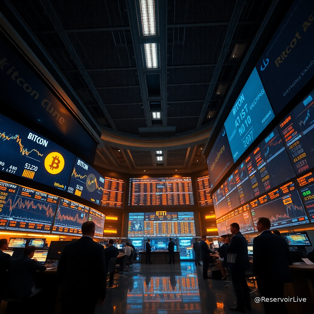 Graphique montrant les entrées nettes de 987 millions de dollars dans les ETF Bitcoin spot sur la semaine du 7 septembre 2026