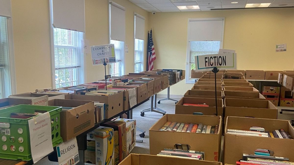 Friends group hosting multi-day library book sale