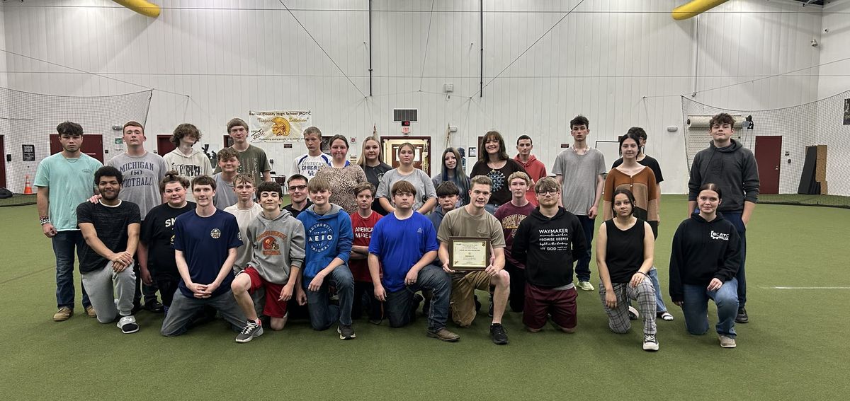 BCHS JROTC scores near-perfect mark in national review