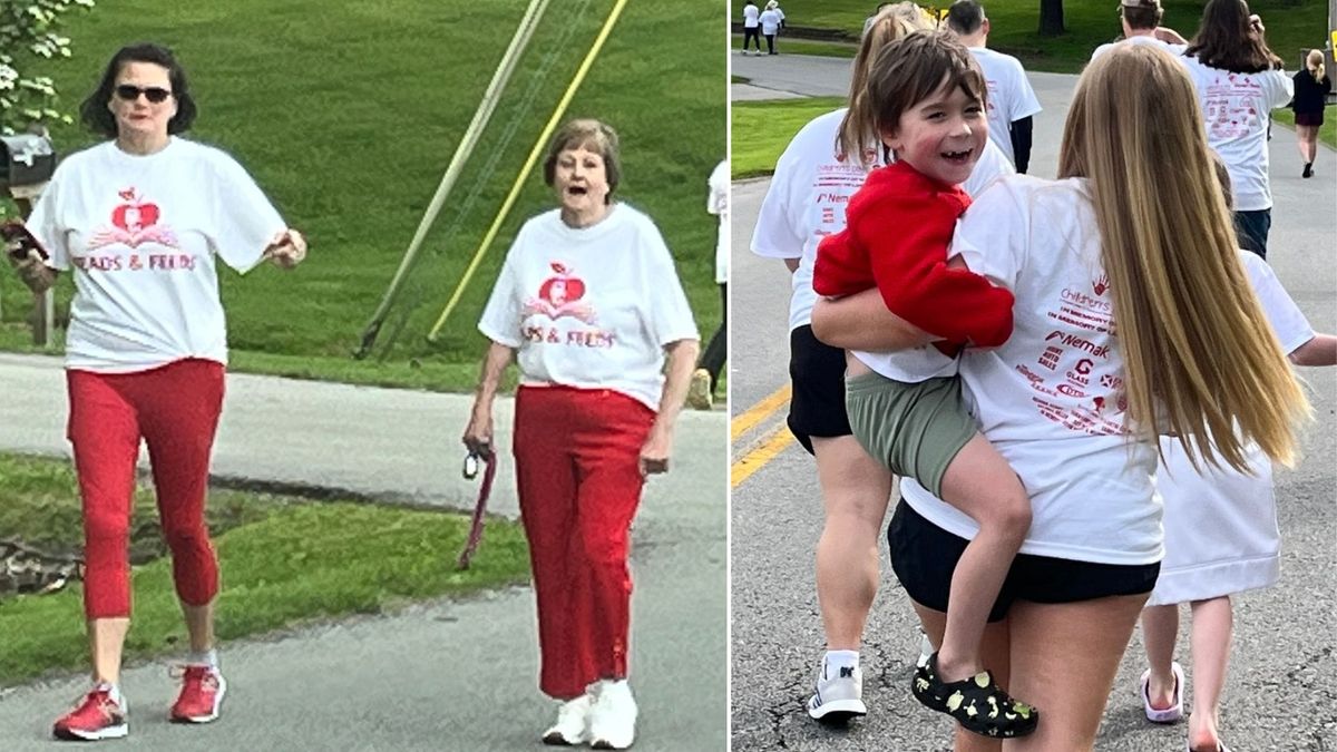 Community walk aims to raise awareness of food insecurity among local students