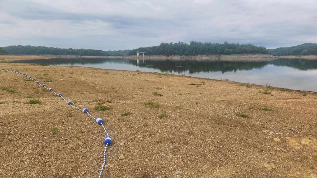 Low water levels delay beach opening at Barren River Lake State Park