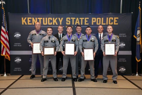 Barren area Kentucky State Police personnel earn annual honors