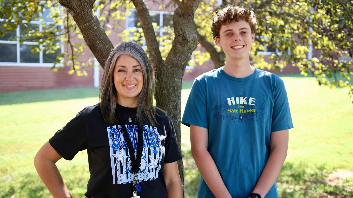 Glasgow High duo hopes to help students unplug and explore