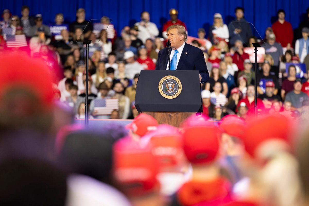 Trump parachutes to KY to stump for Republicans in safe seats, give GOP nod in ‘tight race’