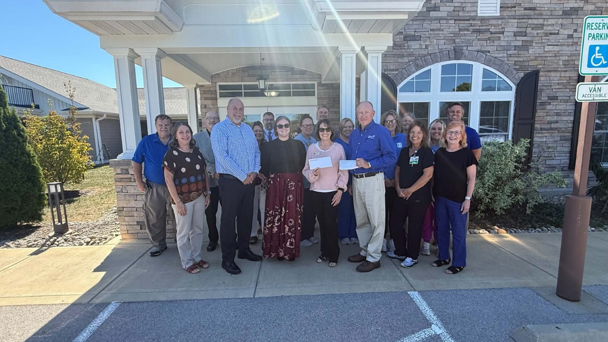 Glasgow-Barren County Rotary Club completes $45,000 pledge to hospice home