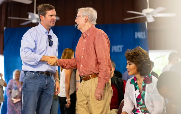 Beshear asks McConnell to update Kentuckians about his health after June hospitalization