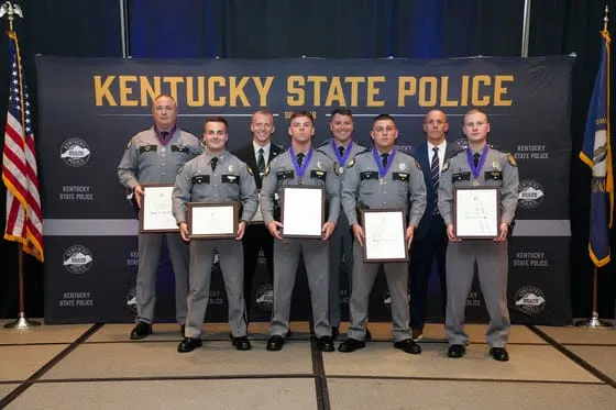 Barren area Kentucky State Police personnel earn annual honors