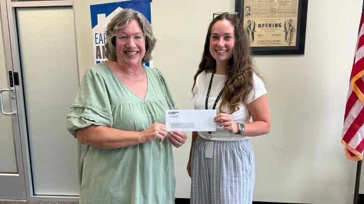Farmers RECC donates $7,000 to local hunger programs