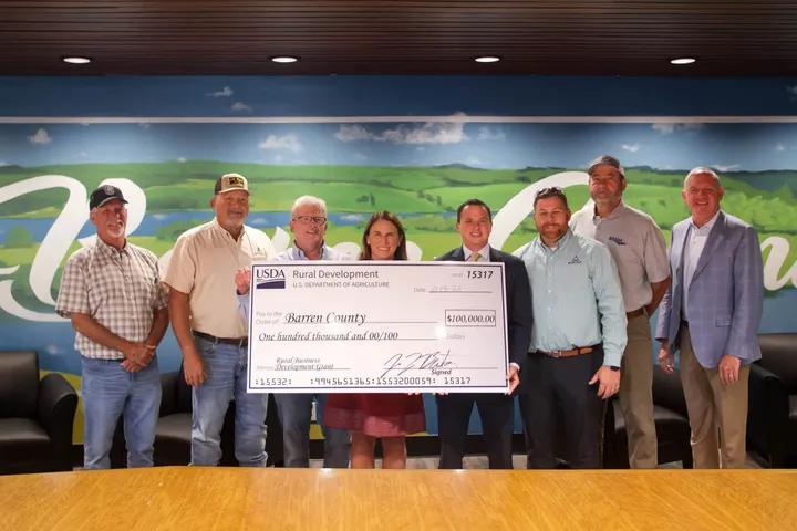 Barren County grain storage project receives $100,000 grant