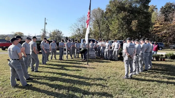KSP cadets complete flagpole project started by Hayden Phillips